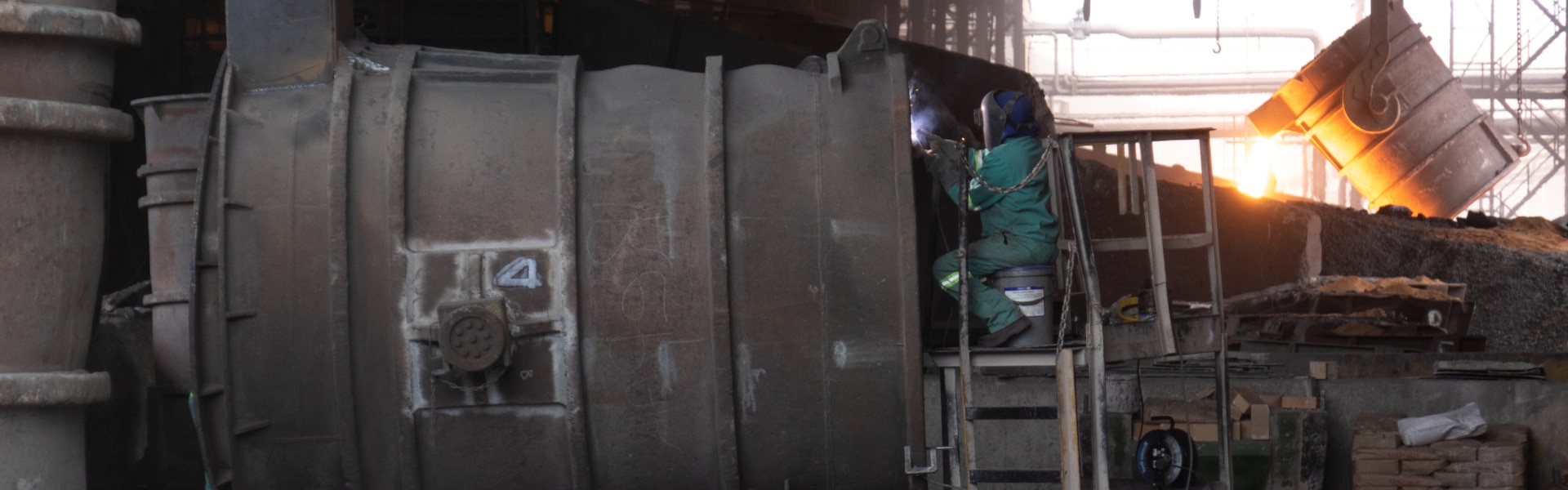 Samancor Chrome ferrochrome furnace operation